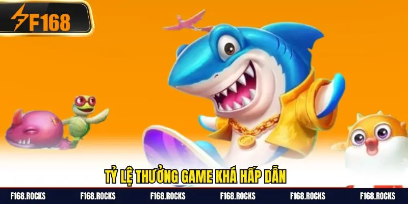 Tỷ lệ thưởng game khá hấp dẫn